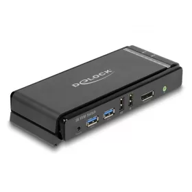   Delock DisplayPort 1.4 KVM switch 8K 60 Hz USB 5 Gbps-vel és audióval (DL-11476)