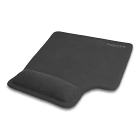   Delock Ergonomikus egérpad gél csuklótámasszal balkezes fekete (DL-12111)