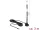 Delock LTE antenna SMA-dugó 5 dBi irányítatlan, rögzített, mágneses talppal és csatlakozókábellel (R (DL-12427)