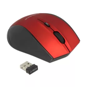   Delock Ergonomikus kialakítású, optikai, ötgombos egér, 2,4 GHz-es, vezeték nélküli (DL-12493)