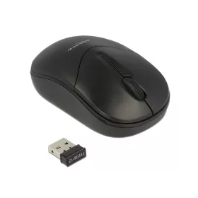   Delock Optikai háromgombos mini egér, 2,4 GHz-es, vezeték nélküli (DL-12494)