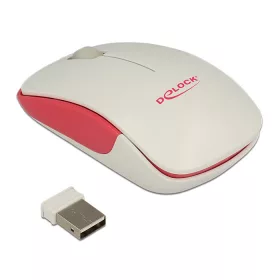   Delock Optikai háromgombos mini egér, 2,4 GHz-es, vezeték nélküli (DL-12495)