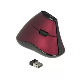   Delock Ergonomic függőleges optikai egér 5-gombos egér 2.4 GHz vezetéknélküli (DL-12528)