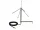 Delock 433 MHz Antenna SMA-dugó 3 dBi mindenirányban rögzítheto, csatlakozó kábellel (RG-58, 3 m), f (DL-12565)
