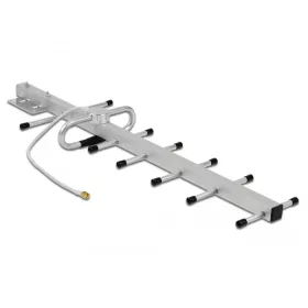   Delock LPWAN 806 - 896 MHz Yagi antenna SMA-dugó 10 dBi irányított, rögzített, kültéri fali és állít (DL-12569)