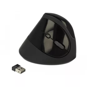   Delock Ergonómikus, vezetéknélküli függoleges USB egér (DL-12599)