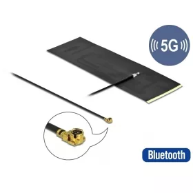   Delock 5G LTE antenna MHF  I apa -0,42 - 5,00 dBi mindenirányú FPC (DL-12626)