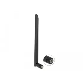   Delock 5G 3,4 - 3,8 GHz antenna SMA apa 5 dBi 20 cm hosszú kétirányú billenő csatlakozással hajlékon (DL-12638)