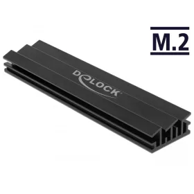   Delock Hűtőborda 100 mm-es, M.2 modulhoz, fekete (DL-18284)