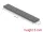 Delock Hővezető párna 120 x 20 x 3 mm M.2 modulokhoz 3,2 W/mK   alacsony olaj szivárgás