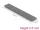 Delock Hővezető párna 120 x 20 x 0,5 mm M.2 modulokhoz 3,0 W/mK