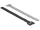Delock Hurkolható rögzítok, 200 mm x 12 mm (H x Sz), 10 darab, fekete (DL-18687)
