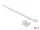 Delock Fehér csavart biztosító foglalat készlet 23 x 16 mm H 150 x Sz 7,2 mm kábellel (DL-18885)