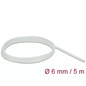 Delock Üvegszálas borítás 5 m x 6 mm fehér (DL-18929)
