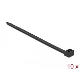   Delock Kábelkötegelő 500 x 8,8 mm (H x Sz), 10 darab fekete (DL-18989)