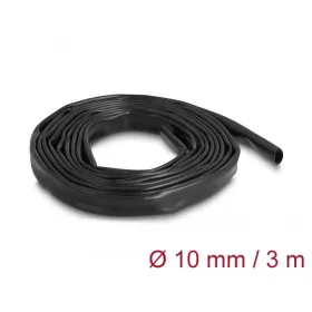   Delock PVC szigetelő borító cső 3 m x 10 mm fekete (DL-19009)