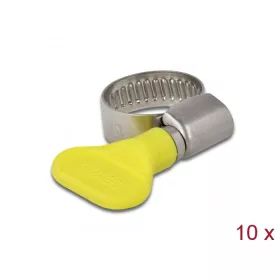   Delock Pillangó tömlő bilincs 13 - 19 mm 10 db. (DL-19419)