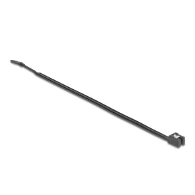   Delock Egyedileg vágható kábelkötegelő 200 x 4,8 mm (H x Sz), 50 db. Fekete (DL-19468)