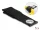 Delock Nagy teherbírású tépőzáras pánt szorító szemmel hossza 260 x szélessége 38 mm, 5 db. fekete (DL-19560)