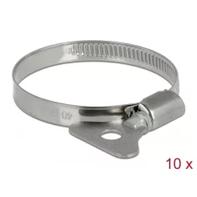   Delock Pillangó tömlő bilincs 40 - 60 mm 10 db. fém (DL-19581)