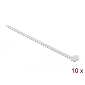   Delock Kábelkötegelő 920 x 9 mm (H x Sz), 10 darab fehér (DL-19703)