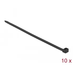   Delock Kábelkötegelő 1020 x 9 mm (H x Sz), 10 darab fekete (DL-19725)
