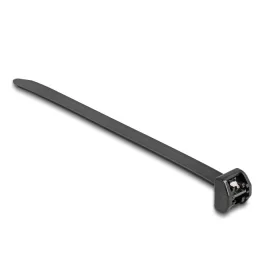   Delock Kábel szorító fémkapoccsal Hx 203 x Sz 12,7 mm 10 db. Fekete (DL-19726)