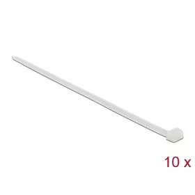   Delock Kábelkötegelő 1020 x 9 mm (H x Sz), 10 darab fehér (DL-19731)