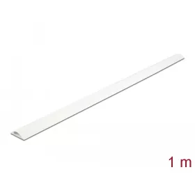   Delock Kábelcsatorna 30 x 8 mm - hossza 1 m, fehér (DL-20704)