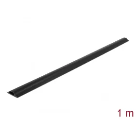   Delock Kábelcsatorna 30 x 8 mm - hossza 1 m, fekete (DL-20709)