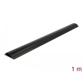   Delock Kábelcsatorna 50 x 12 mm - hossza 1 m, fekete (DL-20710)