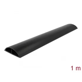   Delock Kábelcsatorna 89 x 21 mm - hossza 1 m, fekete (DL-20712)