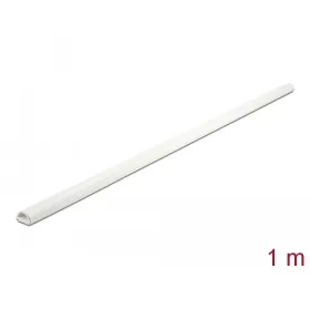   Delock Mini kábelcsatorna önzáró 15 x 11 mm - hossza 1 m fehér (DL-20719)