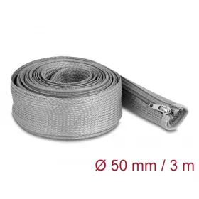   Delock Befont karmantyú zipzáras szorítóval hőállóság egészen 3 m x 50 mm-es szürke (DL-20838)