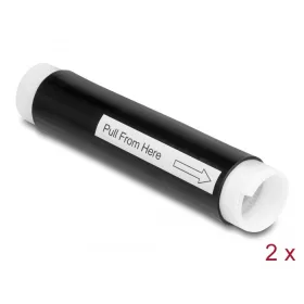   Delock hidegen zsugorodó cső 25 mm x 130 mm 2 db fekete (DL-20858)
