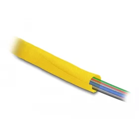   Delock Szőtt önzáródó karmantyú hőállóság egészen 2 m x 25 mm-es, sárga (DL-20871)