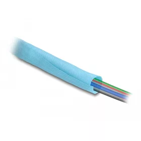   Delock Szőtt önzáródó karmantyú hőállóság egészen 5 m x 16 mm-es, kék (DL-20881)