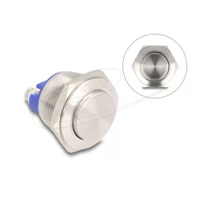   Delock Nyomógomb installáláshoz 19 mm 2 db. csavaros kapocs aktuátor magas (DL-22042)