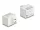 Delock Keystone Modul 2 x USB Type-C  töltő porttal PD 20 W fehér (DL-41479)