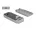 Delock M.2 NVMe SSD ház USB 40 Gbps   szerszámmentes (DL-42033)