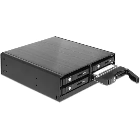   Delock 5.25  hordozható rack 4 x 2.5  SATA HDD / SSD-hez (DL-47220)