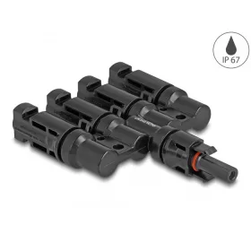 Delock DL4 napkonnektorok 1 x anya- 4 x apa (DL-60027)