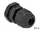 Delock PG7 tömszelence 10 db. fekete (DL-60192)