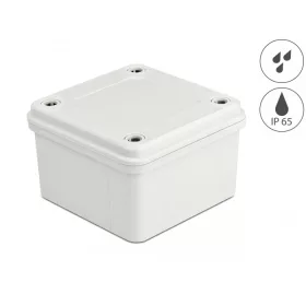   Delock Installációs ház IP65 vízhatlan 96 x 96 x 60 mm szürke (DL-60396)