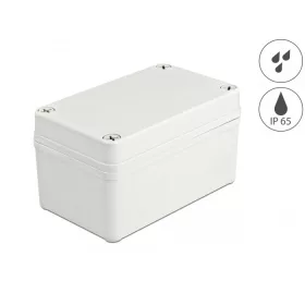   Delock Installációs ház IP65 vízhatlan 130 x 80 x 70 mm szürke (DL-60399)