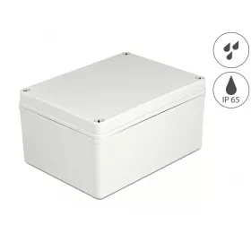   Delock Installációs ház IP65 vízhatlan 200 x 150 x 100 mm szürke (DL-60445)