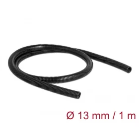 Delock Kábelvédő borítás 1 m x 13 mm fekete (DL-60457)