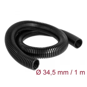   Delock Kábelvédő borítás 1 m x 34,5 mm fekete (DL-60460)