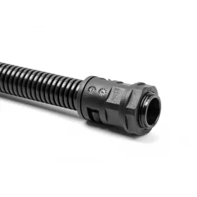   Delock Kábel védő borítás 2 m x 28,5 mm PG21 vezeték csatlakozós készlet fekete (DL-60466)