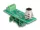 Delock M12 transzfer modul adapter 4 tűs A-kódú anya - 5 tűs sorkapocs DIN sínhez (DL-60658)